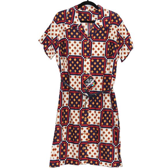 Vintage Merrnee Modes Mini Dress Size XL NWT - Picture 2 of 7